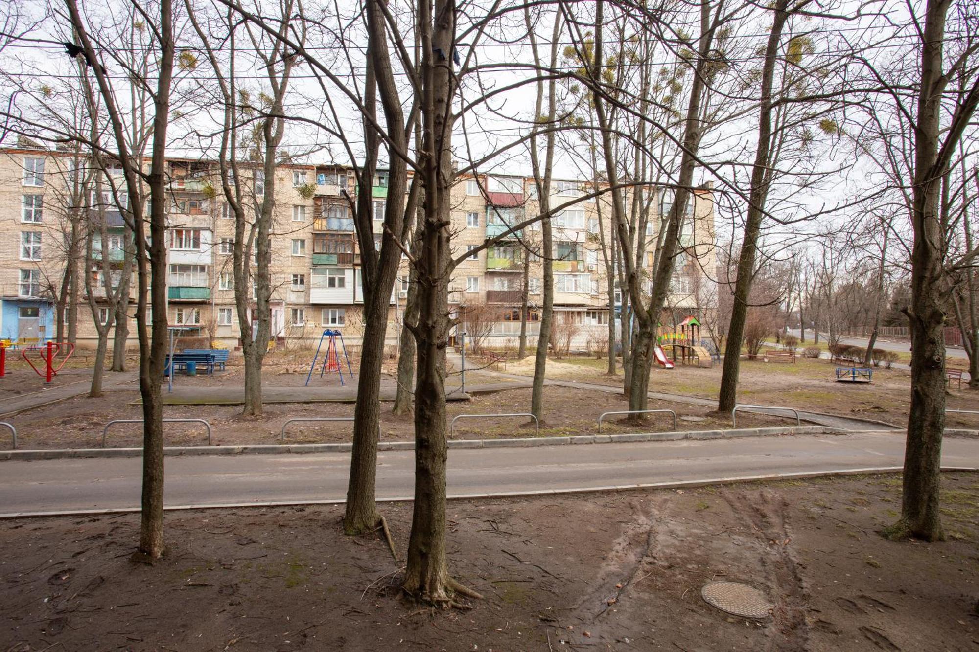 Botanical Garden Area Leilighet Kharkiv Eksteriør bilde